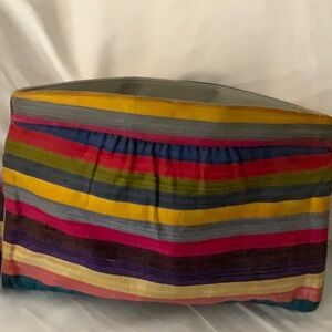 Colorful vintage clutch